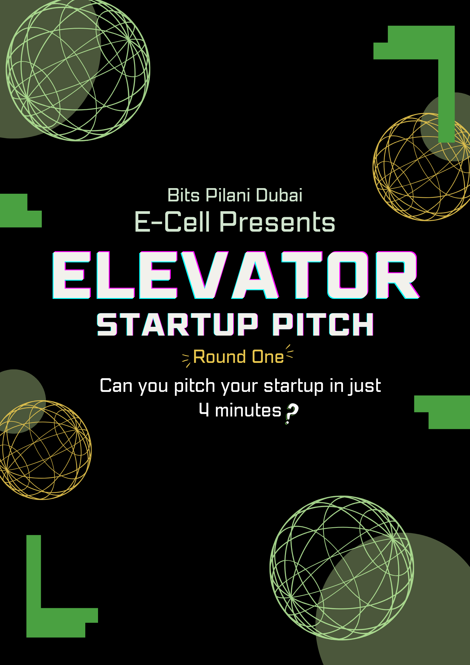 Elevator Startup Pitch